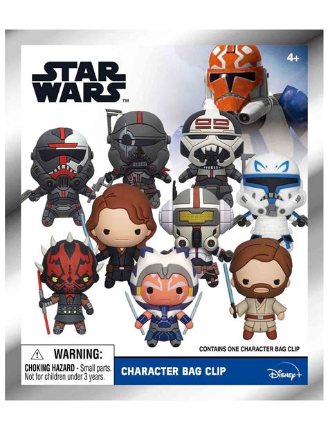 Star Wars: The Clone Wars Blind Bag Figural Bag Clip